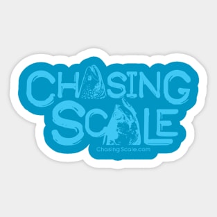 Chasing Scale: "Chasing Trout and Tarpon" Sticker